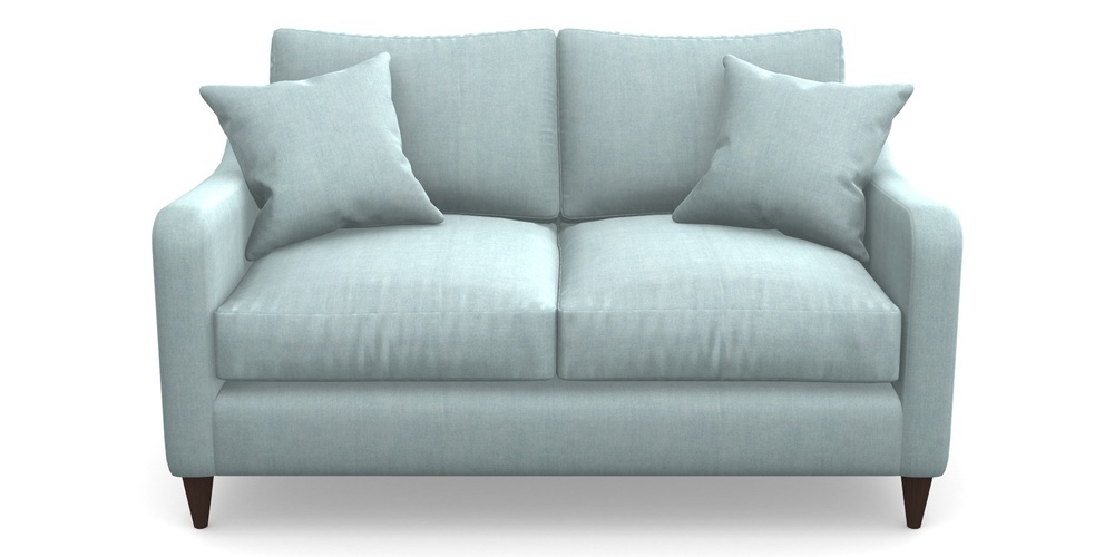 Product photograph of Rye 2 Seater Sofa In Super Soft Velvet - Sky from Sofas and Stuff Limited