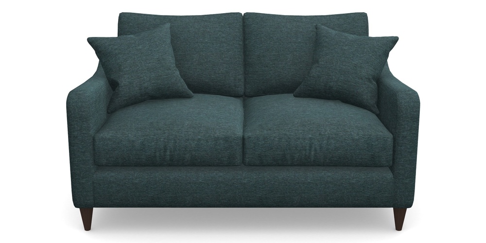 Product photograph of Rye 2 Seater Sofa In Textured Velvet - Atlantic from Sofas and Stuff Limited