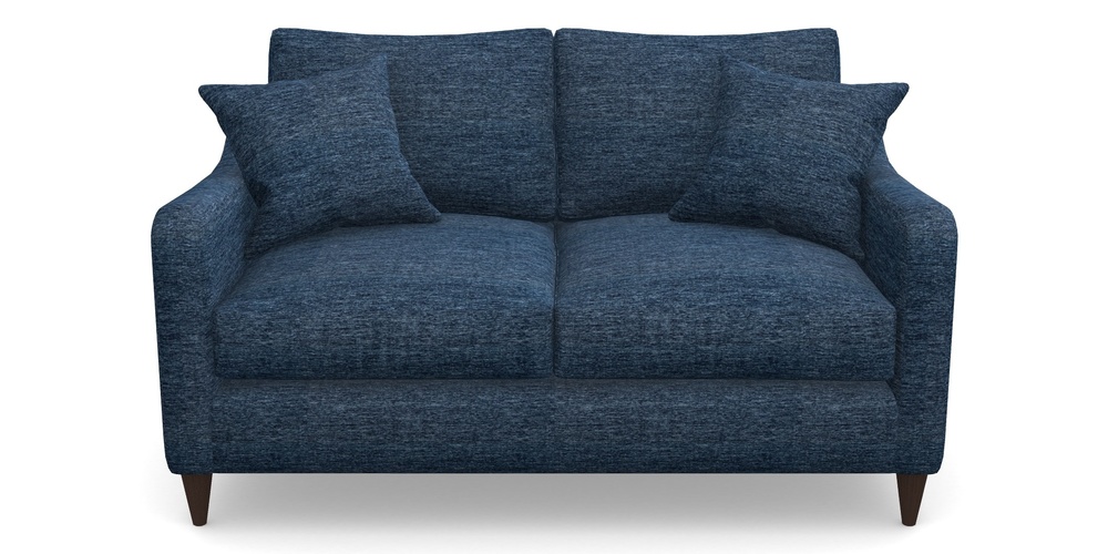 Product photograph of Rye 2 Seater Sofa In Textured Velvet - Denim from Sofas and Stuff Limited