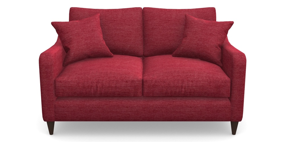 Product photograph of Rye 2 Seater Sofa In Textured Velvet - Firebrick from Sofas and Stuff Limited