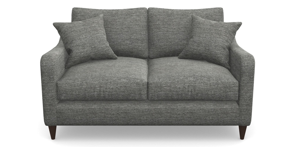 Product photograph of Rye 2 Seater Sofa In Textured Velvet - Slate from Sofas and Stuff Limited