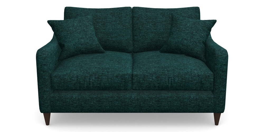 Product photograph of Rye 2 Seater Sofa In Textured Velvet - Viridian from Sofas and Stuff Limited