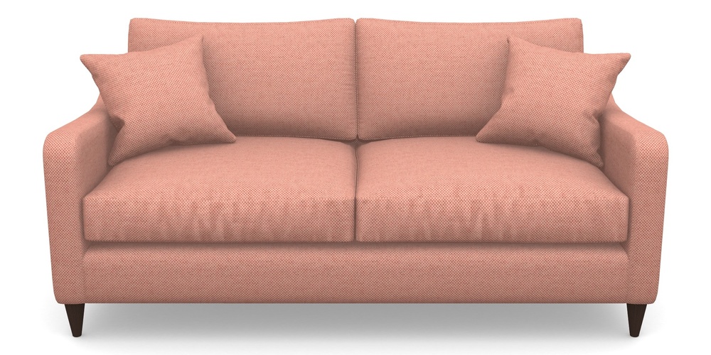 Product photograph of Rye 3 Seater Sofa In Basket Weave - Peony from Sofas and Stuff Limited