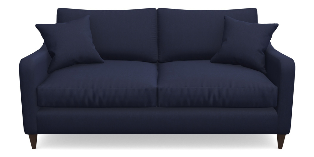 Product photograph of Rye 3 Seater Sofa In Clever Tough And Eco Velvet - Indigo from Sofas and Stuff Limited