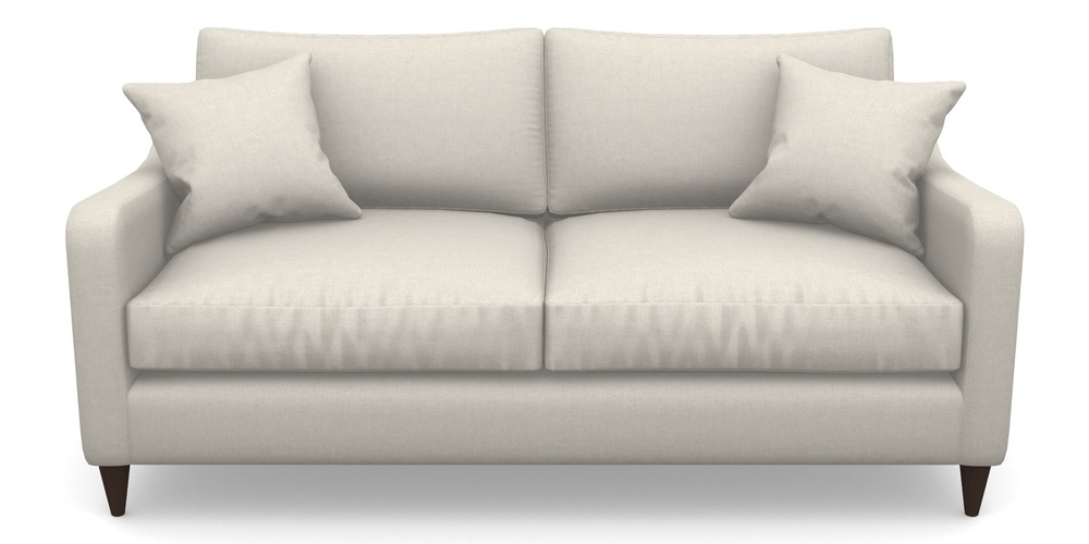 Product photograph of Rye 3 Seater Sofa In Easy Clean Plain - Chalk from Sofas and Stuff Limited