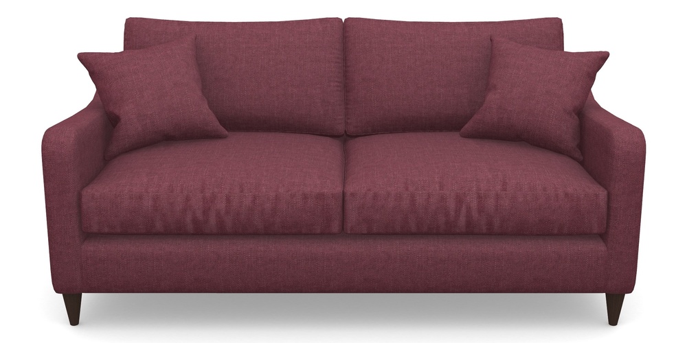 Product photograph of Rye 3 Seater Sofa In Easy Clean Plain - Chianti from Sofas and Stuff Limited