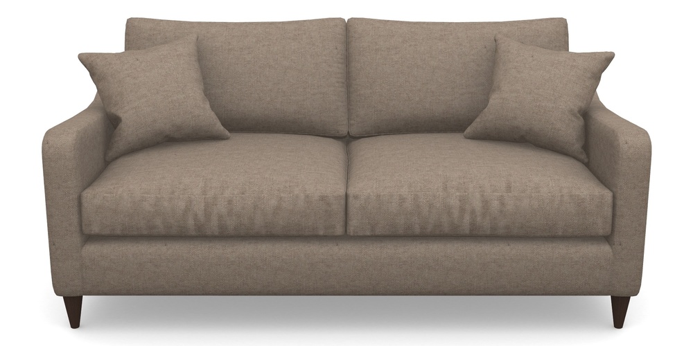 Product photograph of Rye 3 Seater Sofa In Easy Clean Plain - Camel from Sofas and Stuff Limited