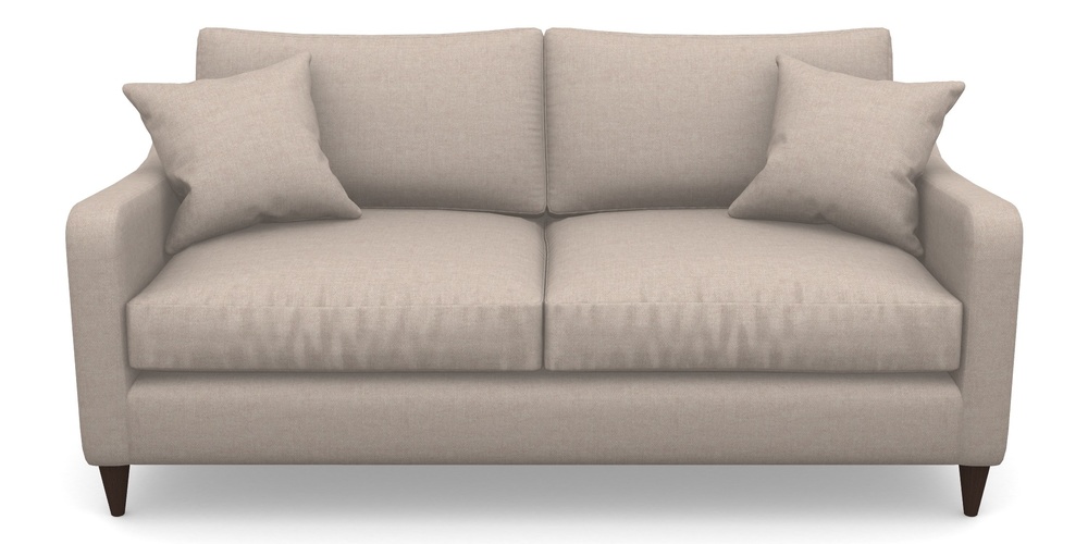 Product photograph of Rye 3 Seater Sofa In Easy Clean Plain - Cream from Sofas and Stuff Limited