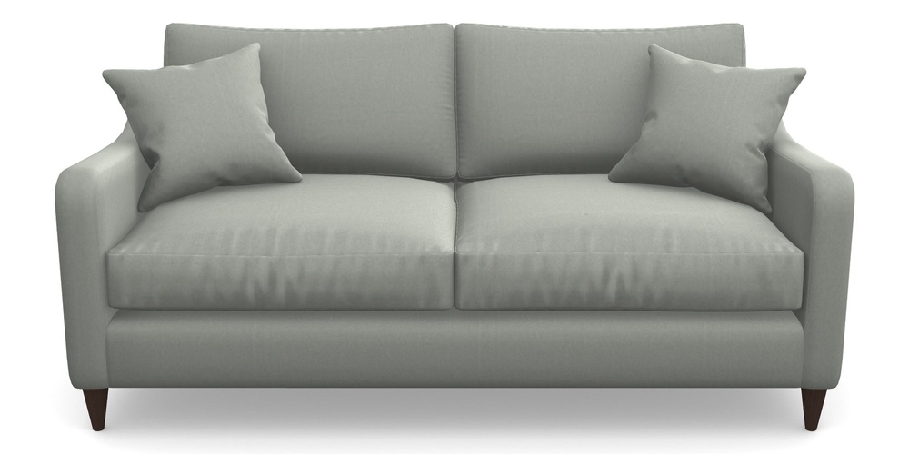 Product photograph of Rye 3 Seater Sofa In House Velvet - Elephant from Sofas and Stuff Limited