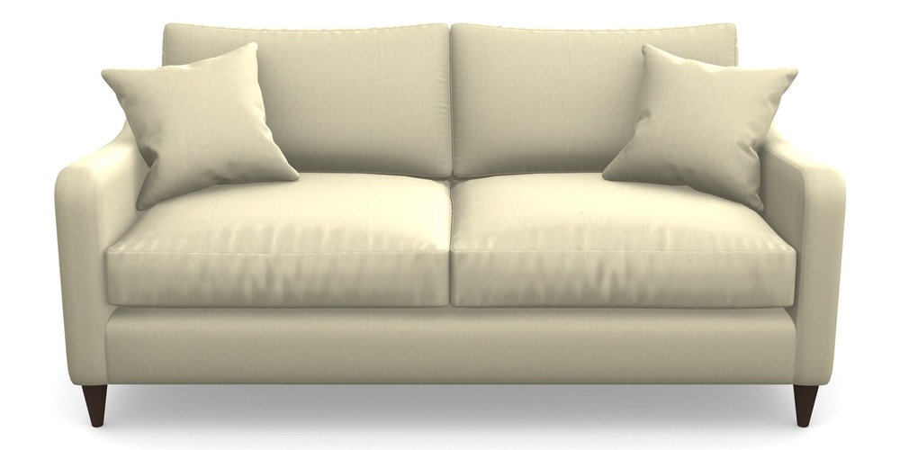 Product photograph of Rye 3 Seater Sofa In House Velvet - Latte from Sofas and Stuff Limited