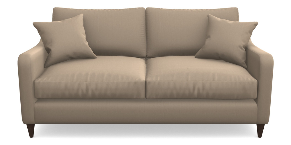 Product photograph of Rye 3 Seater Sofa In House Velvet - Linen from Sofas and Stuff Limited