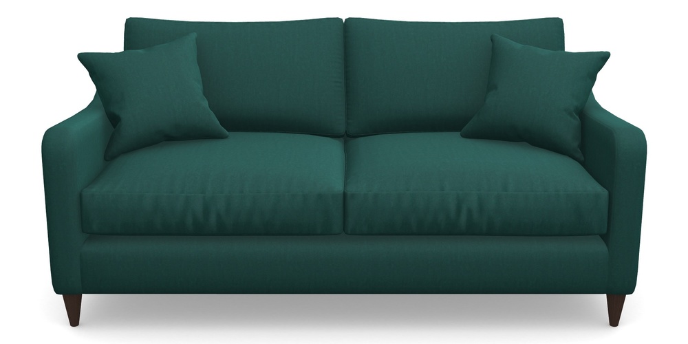 Product photograph of Rye 3 Seater Sofa In House Velvet - Peacock from Sofas and Stuff Limited