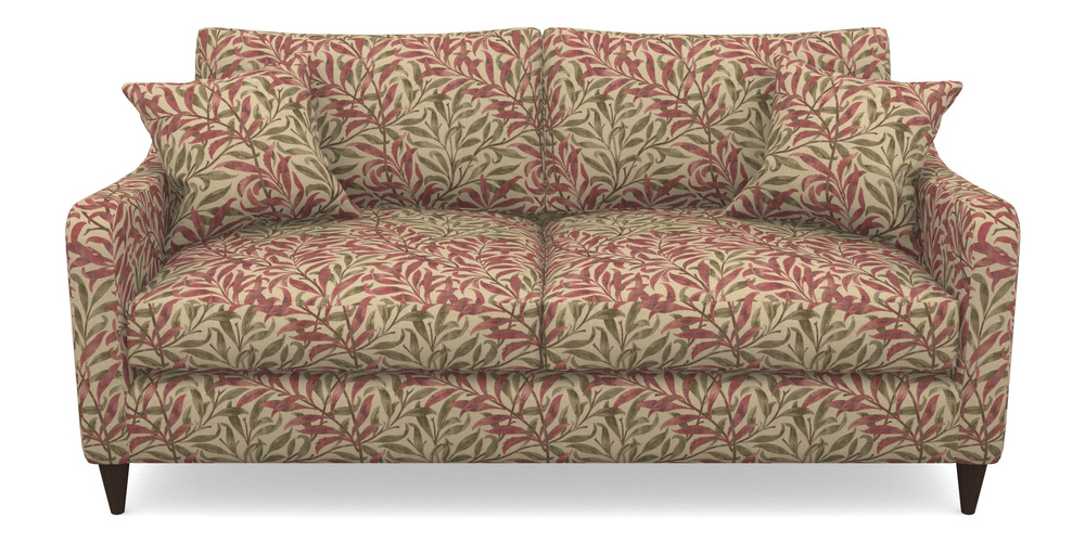 Product photograph of Rye 3 Seater Sofa In V A Drawn From Nature - Willow Bough Large - Red from Sofas and Stuff Limited