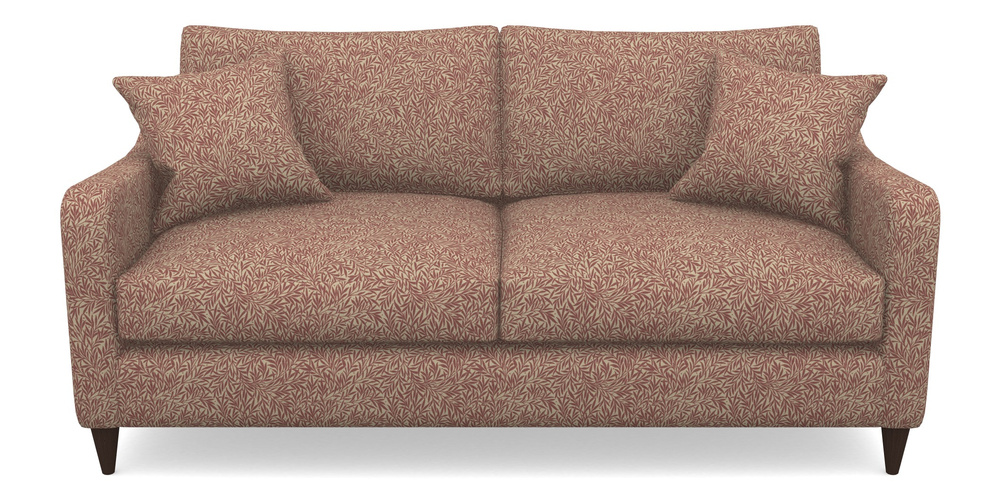 Product photograph of Rye 3 Seater Sofa In V A Drawn From Nature Collection - Willow - Red from Sofas and Stuff Limited