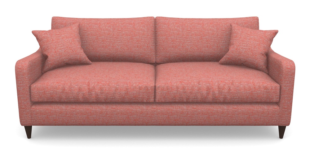 Product photograph of Rye 4 Seater Sofa In Aqua Clean Hove - Chilli from Sofas and Stuff Limited