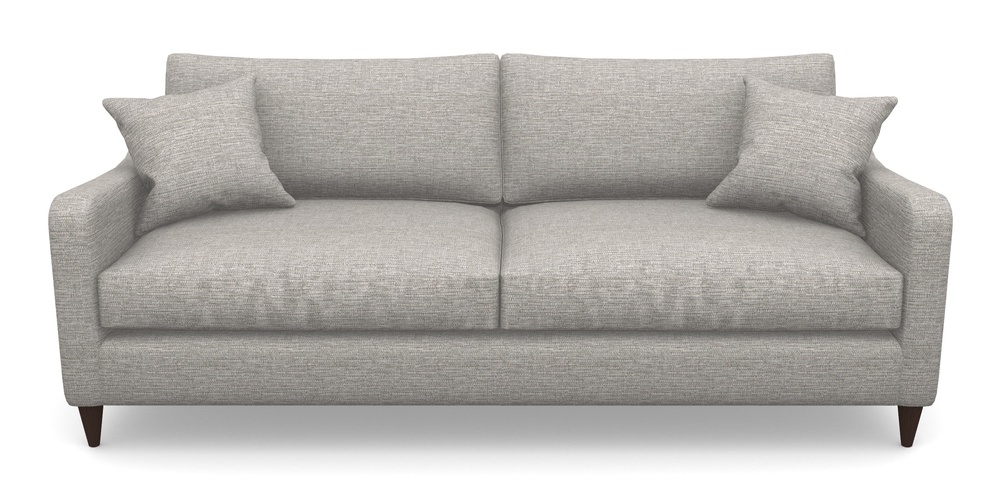 Product photograph of Rye 4 Seater Sofa In Aqua Clean Hove - Grey from Sofas and Stuff Limited