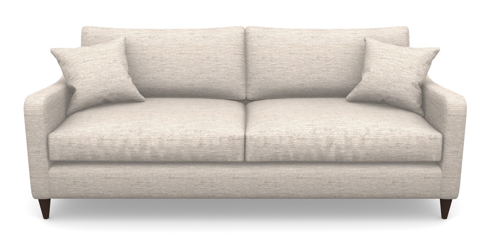 Product photograph of Rye 4 Seater Sofa In Aqua Clean Hove - Oatmeal from Sofas and Stuff Limited