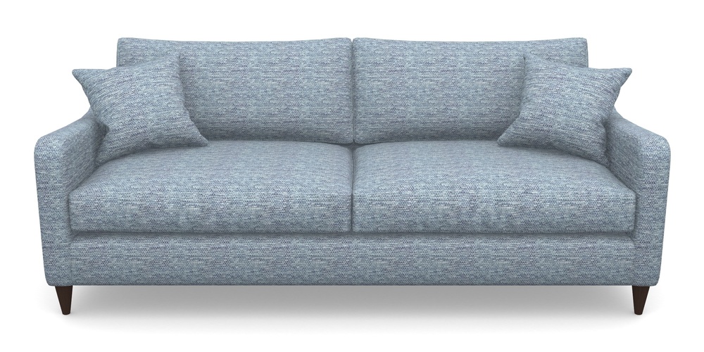 Product photograph of Rye 4 Seater Sofa In Aqua Clean Oban - Denim from Sofas and Stuff Limited