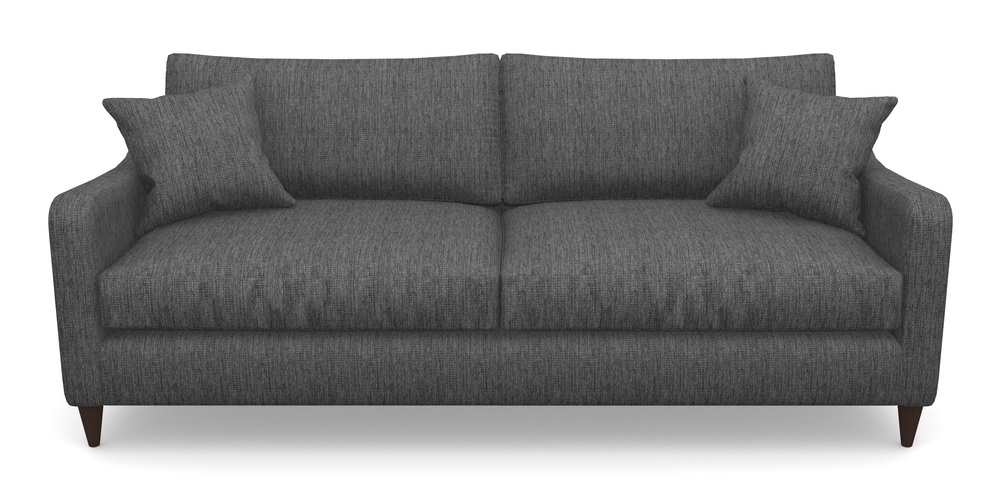 Product photograph of Rye 4 Seater Sofa In Aqua Clean Tenby - Slate from Sofas and Stuff Limited