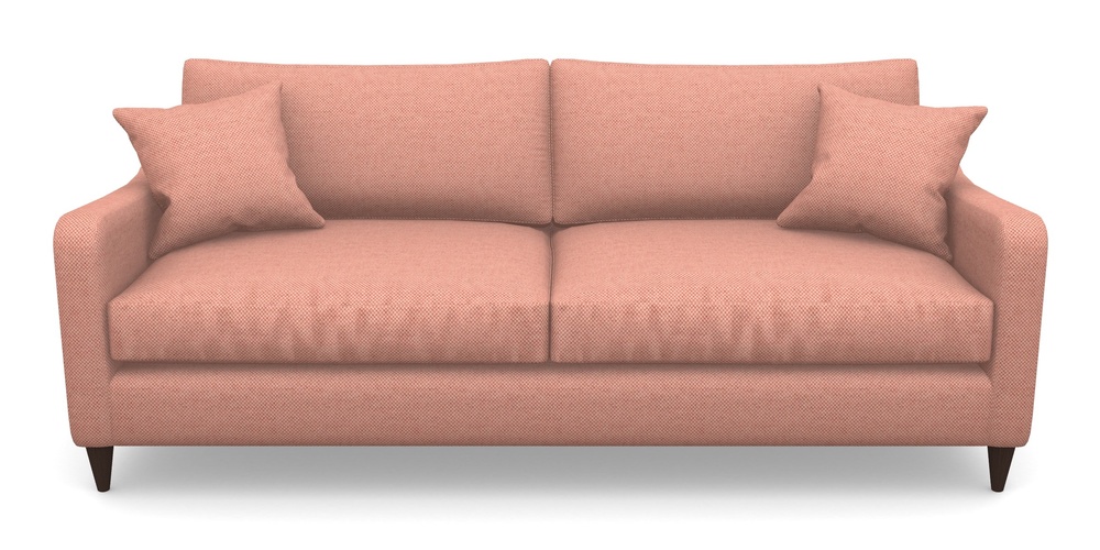 Product photograph of Rye 4 Seater Sofa In Basket Weave - Peony from Sofas and Stuff Limited