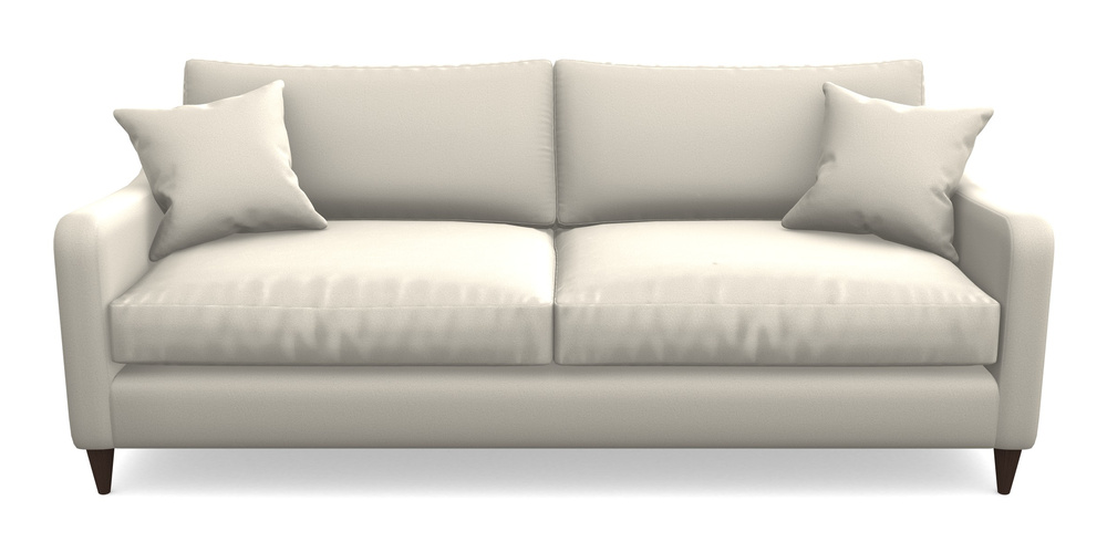 Product photograph of Rye 4 Seater Sofa In Clever Glossy Velvet - Vintage Lace from Sofas and Stuff Limited