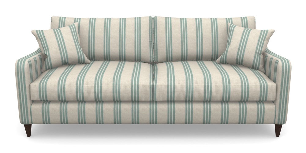 Product photograph of Rye 4 Seater Sofa In Cloth 18 Stripes - Bengal - Basil from Sofas and Stuff Limited