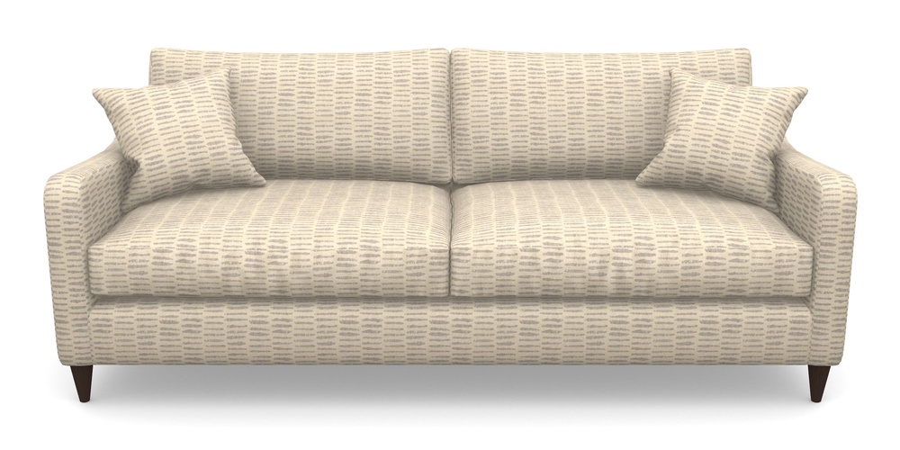 Product photograph of Rye 4 Seater Sofa In Cloth 18 - Daub - Lavender from Sofas and Stuff Limited