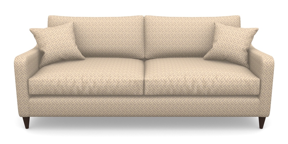 Product photograph of Rye 4 Seater Sofa In Cloth 18 - Key - Berry from Sofas and Stuff Limited