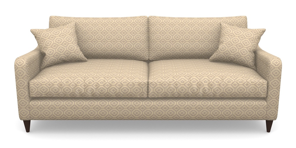 Product photograph of Rye 4 Seater Sofa In Cloth 18 - Tile - Berry from Sofas and Stuff Limited