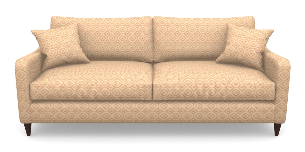 Product photograph of Rye 4 Seater Sofa In Cloth 18 - Tile - Flamingo from Sofas and Stuff Limited