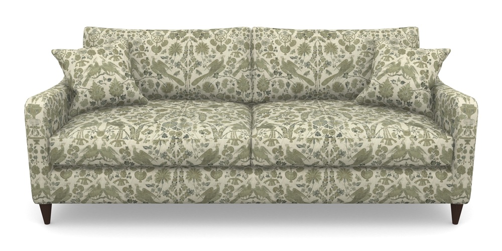 Product photograph of Rye 4 Seater Sofa In V A Brompton Collection - Coromandel - Basil from Sofas and Stuff Limited