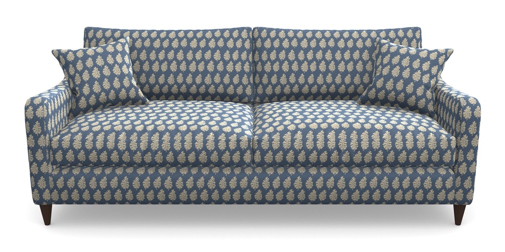 Product photograph of Rye 4 Seater Sofa In Cloth 21 - Oak Leaf - Bilberry from Sofas and Stuff Limited