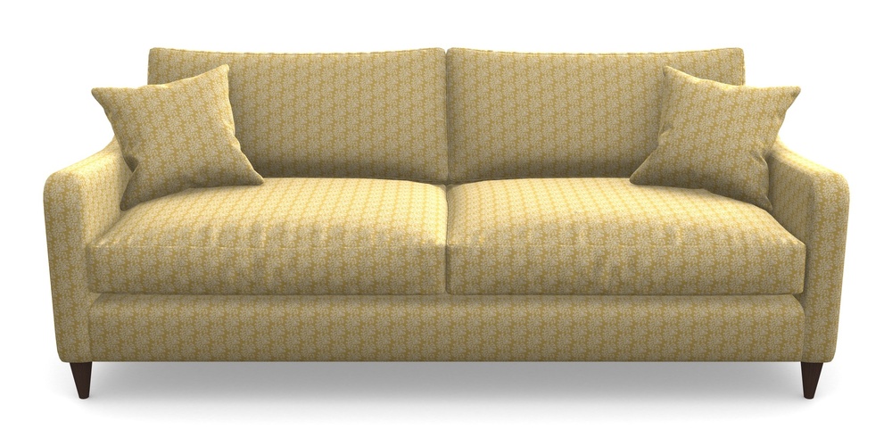 Product photograph of Rye 4 Seater Sofa In Cloth 21 - Spring Twig - Canary from Sofas and Stuff Limited