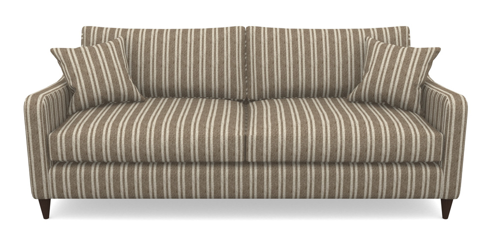 Product photograph of Rye 4 Seater Sofa In Cloth 22 - Barcode - Peat from Sofas and Stuff Limited