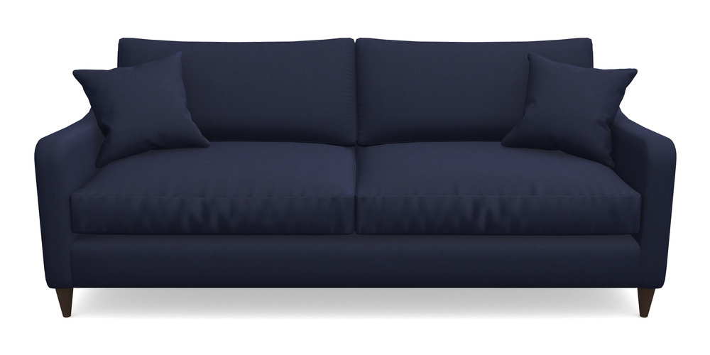 Product photograph of Rye 4 Seater Sofa In Clever Tough And Eco Velvet - Indigo from Sofas and Stuff Limited