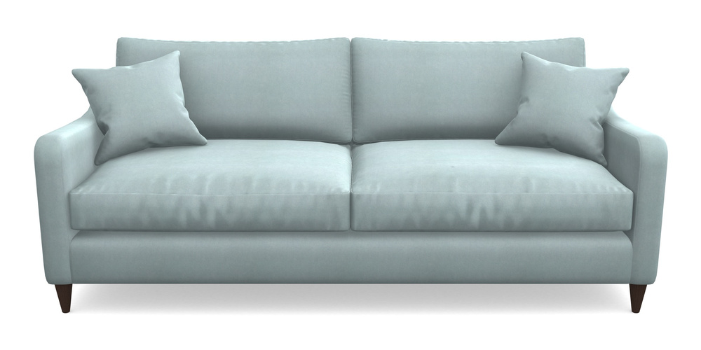 Product photograph of Rye 4 Seater Sofa In Clever Tough And Eco Velvet - Mineral from Sofas and Stuff Limited