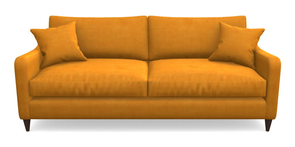 Product photograph of Rye 4 Seater Sofa In Clever Tough And Eco Velvet - Spice from Sofas and Stuff Limited