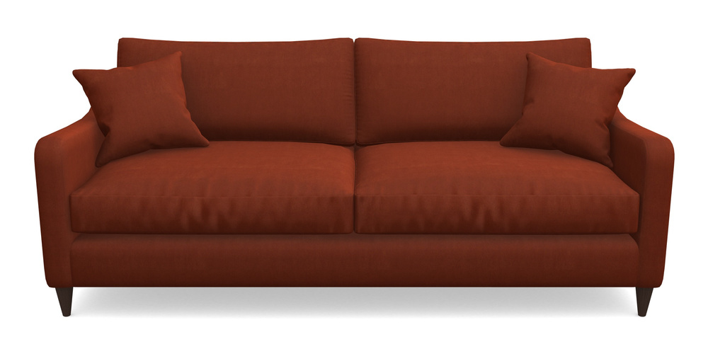 Product photograph of Rye 4 Seater Sofa In Clever Tough And Eco Velvet - Tawny from Sofas and Stuff Limited