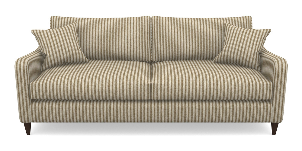 Product photograph of Rye 4 Seater Sofa In Cloth 22 - Pinstripe - Fallen Leaf from Sofas and Stuff Limited