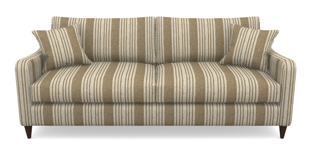 Product photograph of Rye 4 Seater Sofa In Cloth 22 - Bayadere - Fallen Leaf from Sofas and Stuff Limited