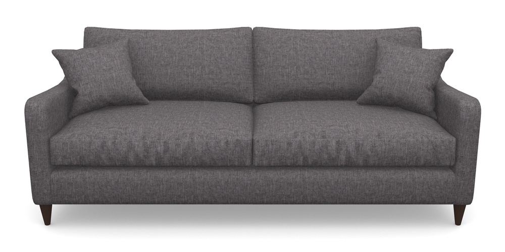 Product photograph of Rye 4 Seater Sofa In Easy Clean Plain - Ash from Sofas and Stuff Limited