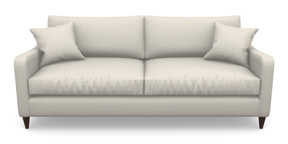 Product photograph of Rye 4 Seater Sofa In Easy Clean Plain - Chalk from Sofas and Stuff Limited