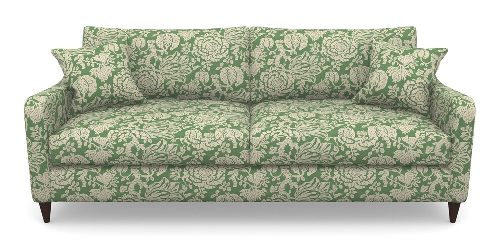 Product photograph of Rye 4 Seater Sofa In V A Brompton Collection - Flowering Kale - Basil from Sofas and Stuff Limited