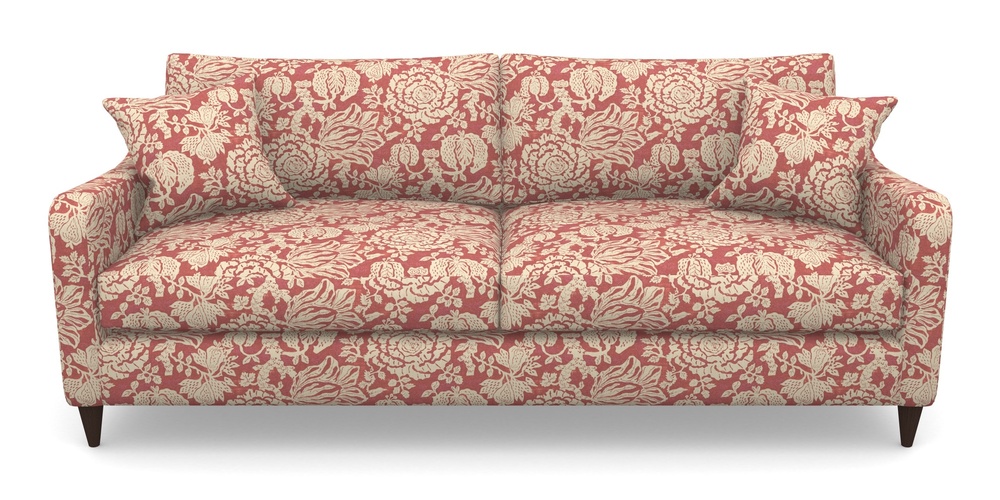 Product photograph of Rye 4 Seater Sofa In V A Brompton Collection - Flowering Kale - Chilli from Sofas and Stuff Limited