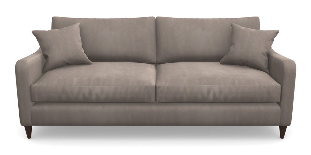 Product photograph of Rye 4 Seater Sofa In House Clever Velvet - Cocoa from Sofas and Stuff Limited