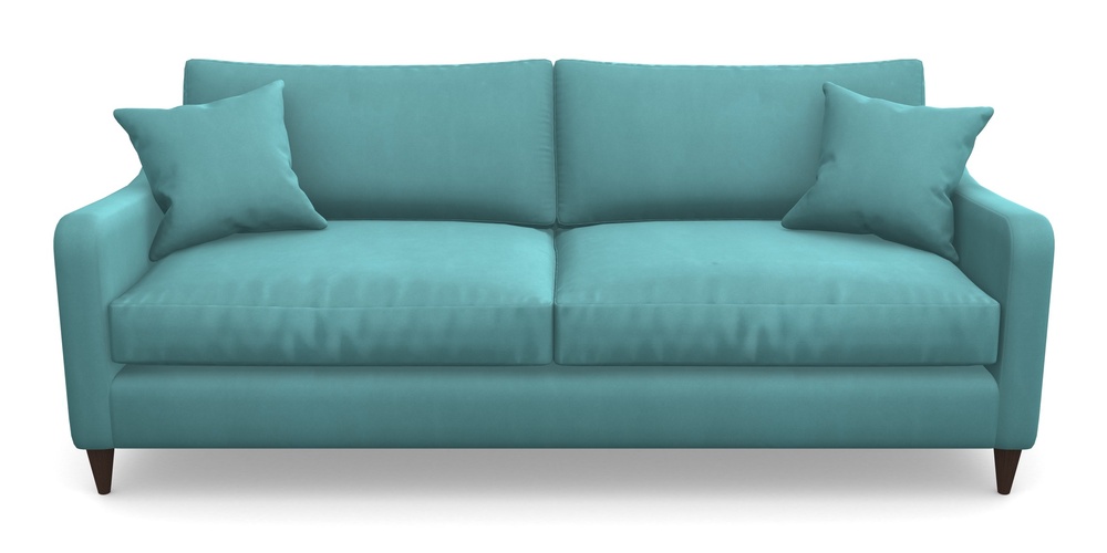 Product photograph of Rye 4 Seater Sofa In House Clever Velvet - Duck Egg from Sofas and Stuff Limited