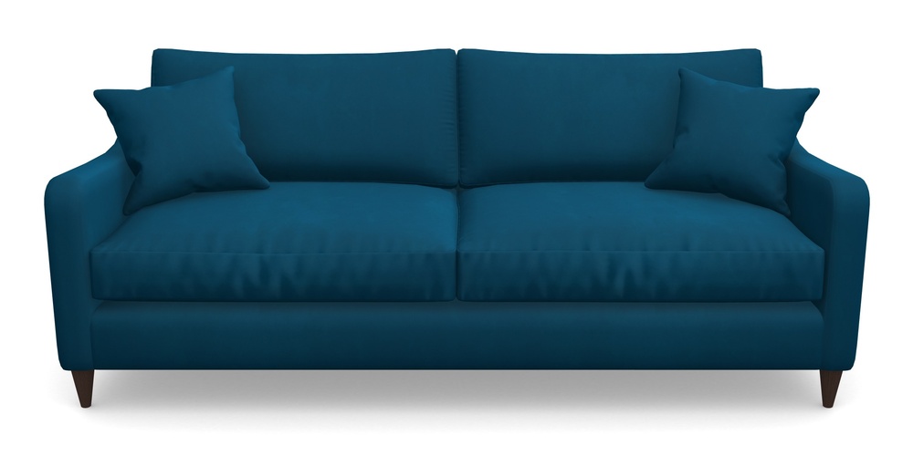 Product photograph of Rye 4 Seater Sofa In House Clever Velvet - Ocean from Sofas and Stuff Limited