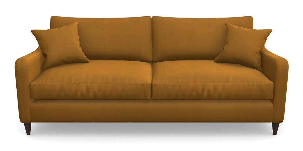Product photograph of Rye 4 Seater Sofa In House Clever Velvet - Ochre from Sofas and Stuff Limited