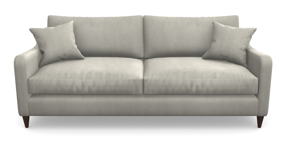 Product photograph of Rye 4 Seater Sofa In House Clever Velvet - Stone from Sofas and Stuff Limited