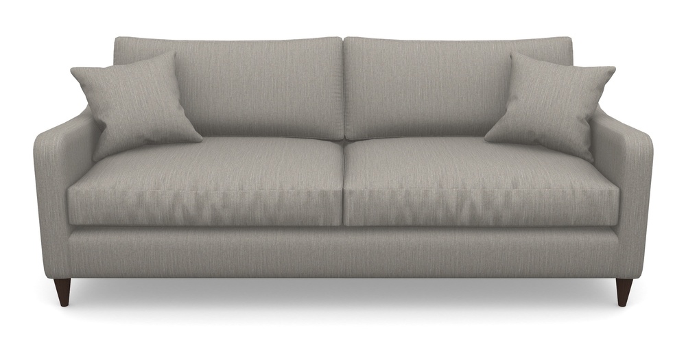 Product photograph of Rye 4 Seater Sofa In Herringbone - Shadow from Sofas and Stuff Limited